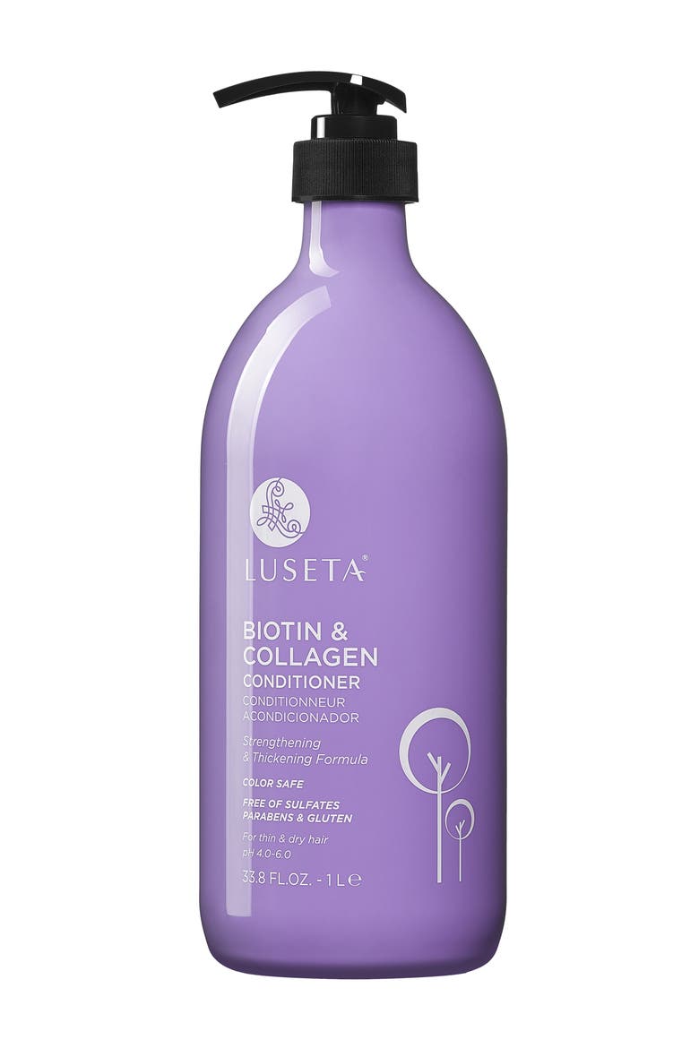 Biotin & Collagen Conditioner, Main, color, PURPLE