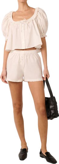 Ruffle Boxer Short