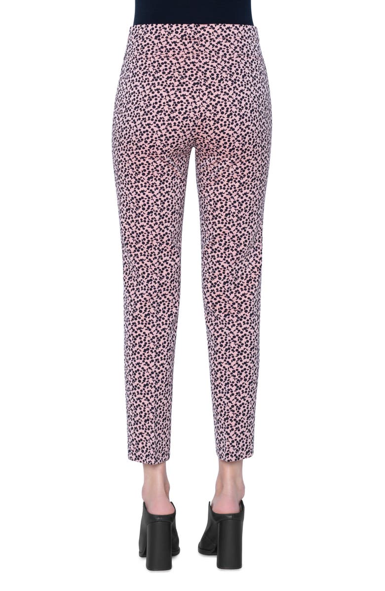 Akris punto Franca Mini Luna Dot Jacquard Ankle Pants, Alternate, color, 