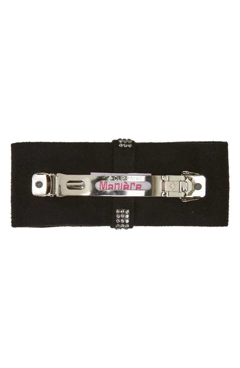 Manière Swarovski Crystal Hair Clip, Alternate, color, 