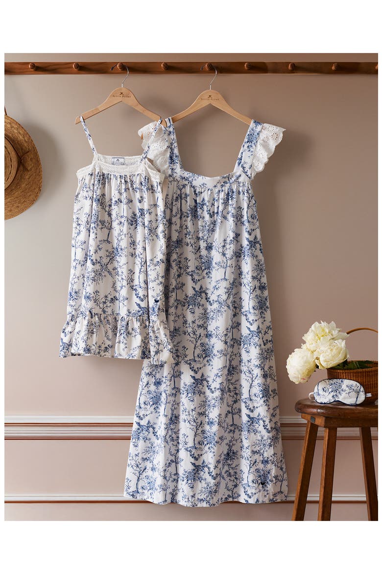 Clara Pima Cotton Nightgown, Alternate, color, WHITE