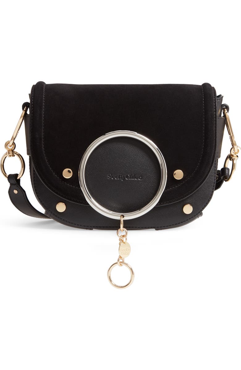 See by Chloé Mara Leather Crossbody Bag, Main, color,