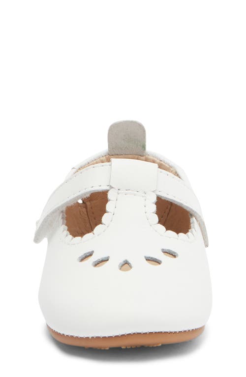 Old Soles Kids' Droplet Mary Jane Flat In White