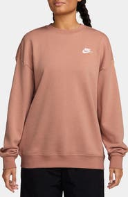 Nike Club Fleece Loose Fit Crewneck Sweatshirt