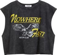 Daydreamer Nowhere Fast Graphic Sleeveless T-Shirt