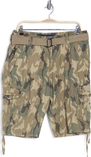Belted Cargo Shorts
