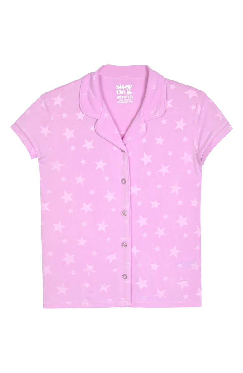 SLEEP ON IT Kids' Print Three-Piece Short Pajamas, Alternate, color, 