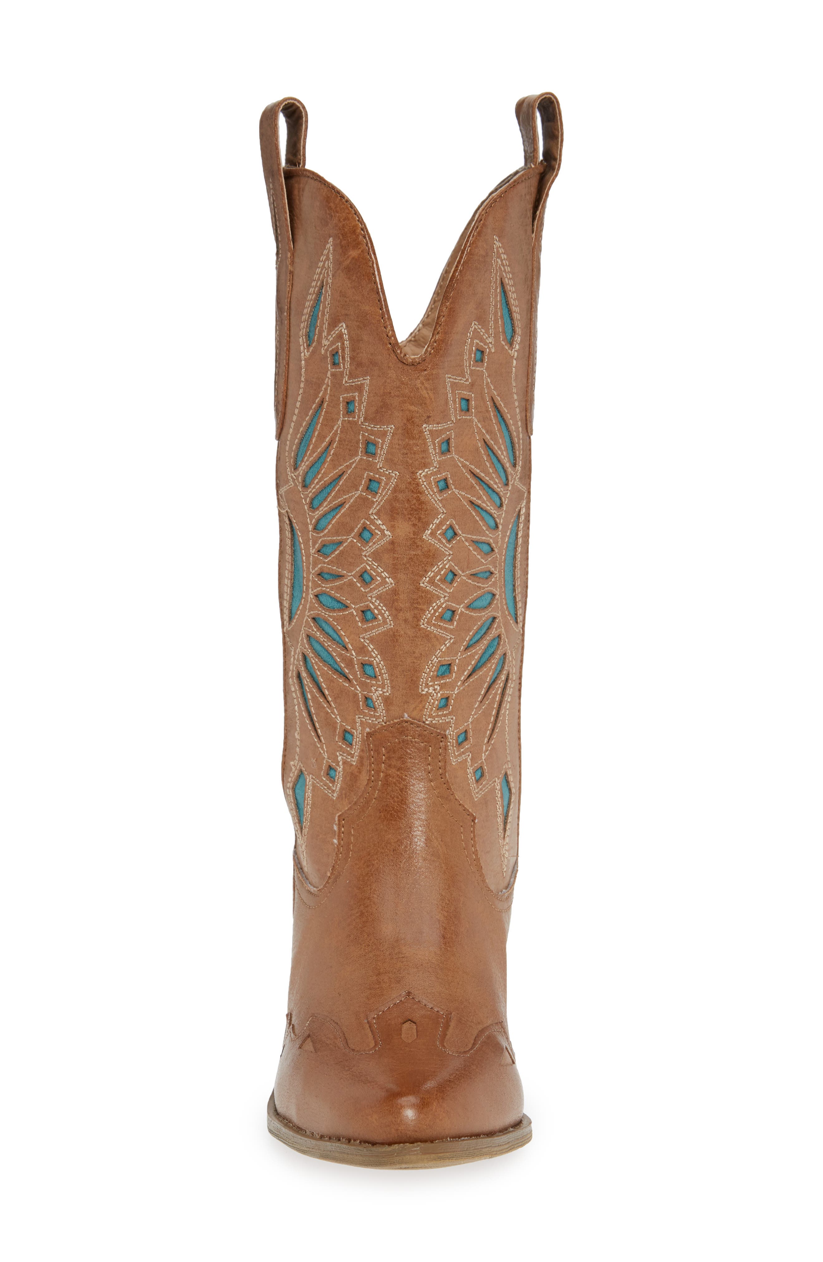 Coconuts by Matisse Bandera Boot, Alternate, color, Tan/ Turquoise