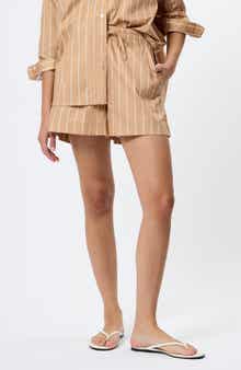 French Connection Alexis Stripe Poplin Shorts