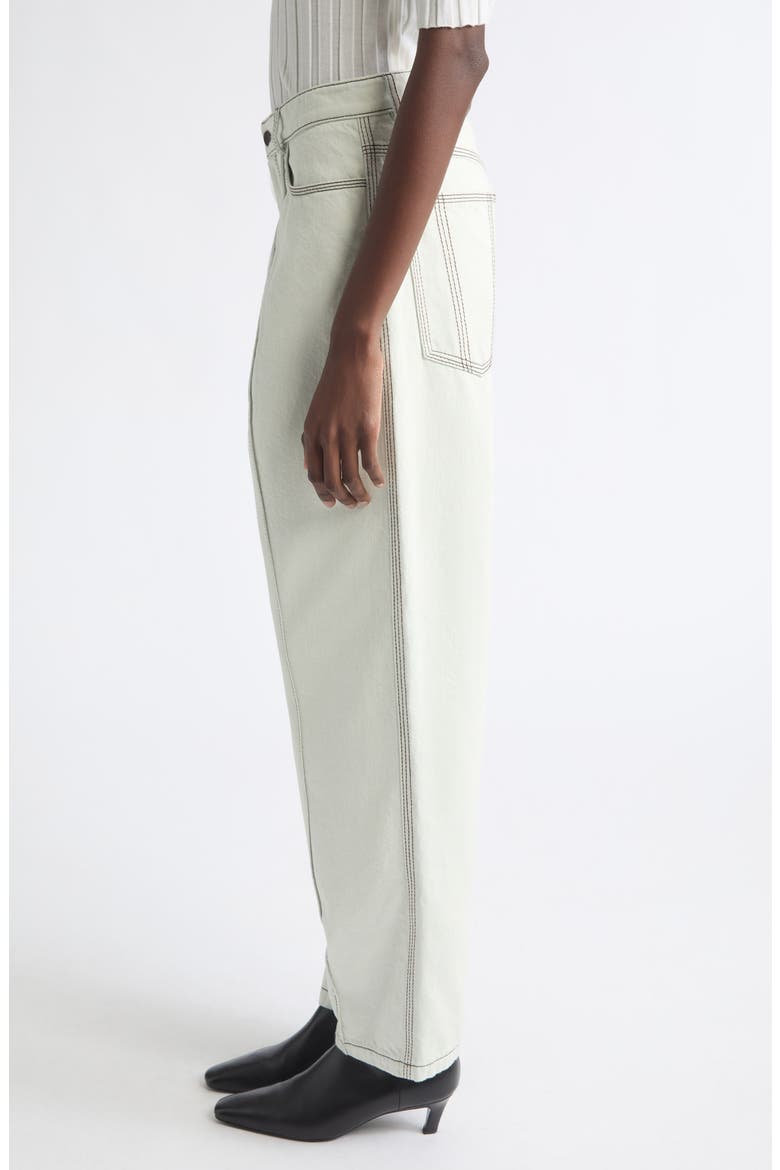 Borrowed Wide Leg Jeans, Alternate, color, ICE