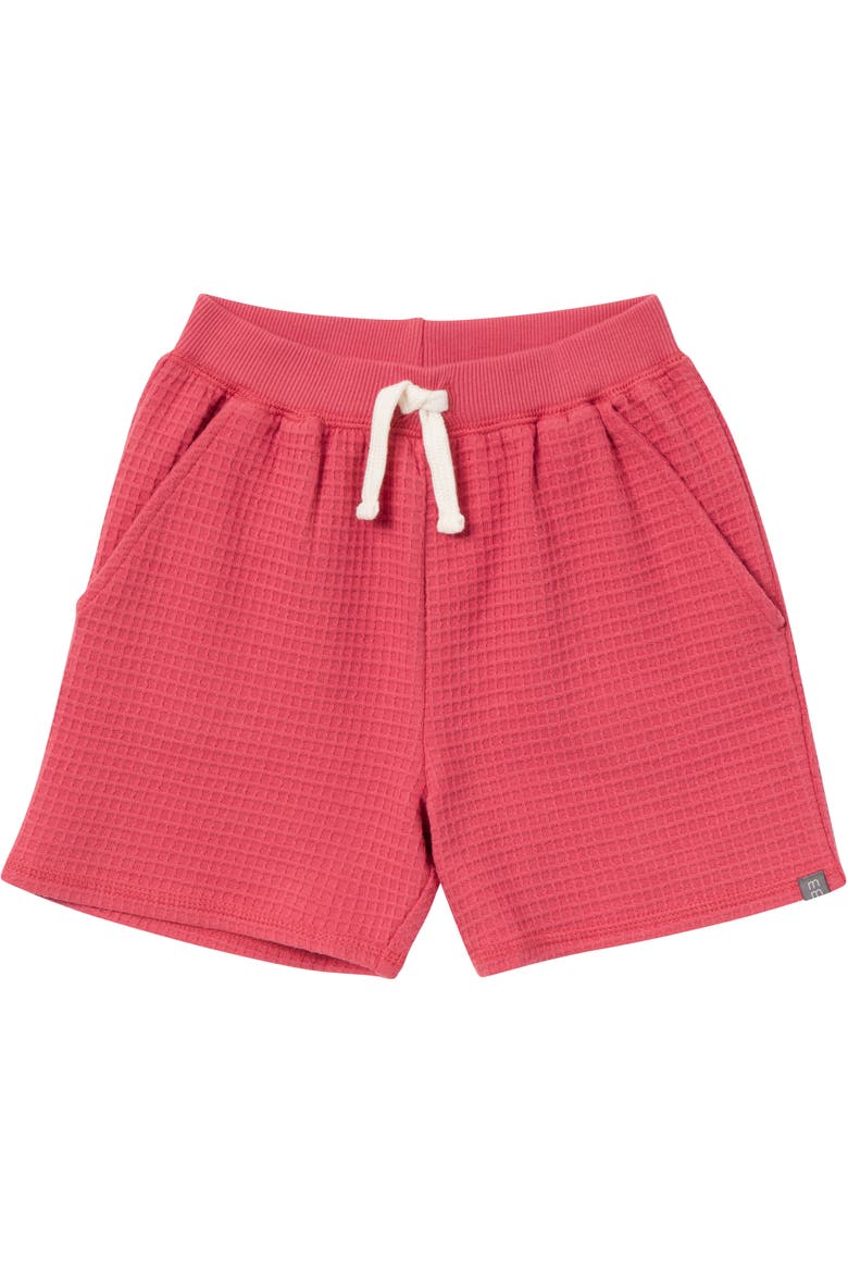 Long Sleeve Top and Shorts Set, Alternate, color, Dusty Red