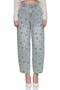 Floral Embroidered Relaxed Tapered Jeans