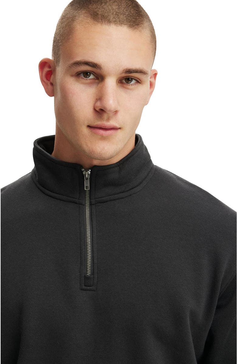 Cotton On Men
s 1/4 Zip Fleece, Alternate, color, 