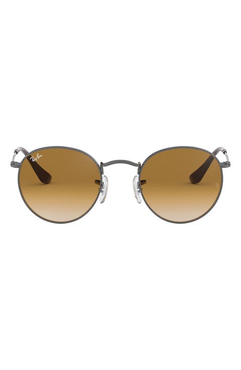 50mm Small Gradient Round Sunglasses