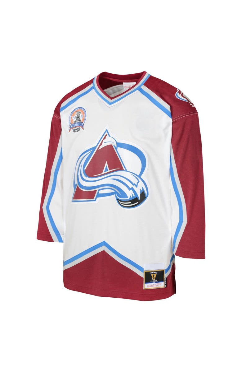 Mitchell & Ness Youth Mitchell & Ness Blue Colorado Avalanche 2000 Blue Line Player Jersey, Alternate, color, Blue