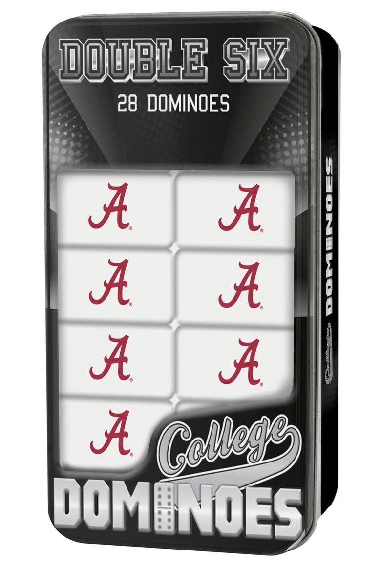 Alabama Crimson Tide Dominoes, Main, color, Multicolor