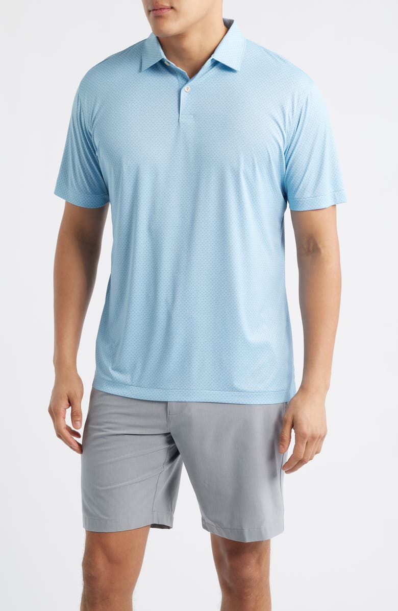 Peter Millar Martinis Featherweight Performance Polo, Main, color, Seaflower