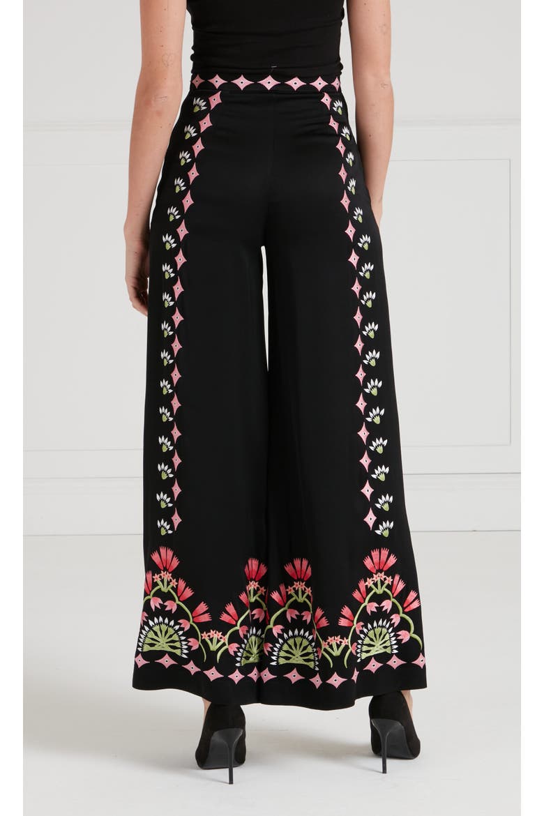 Rosalba Trousers, Alternate, color, Black