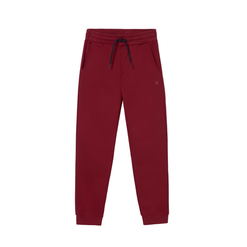 Mayoral Drawstring Track Trousers In Burgundy
