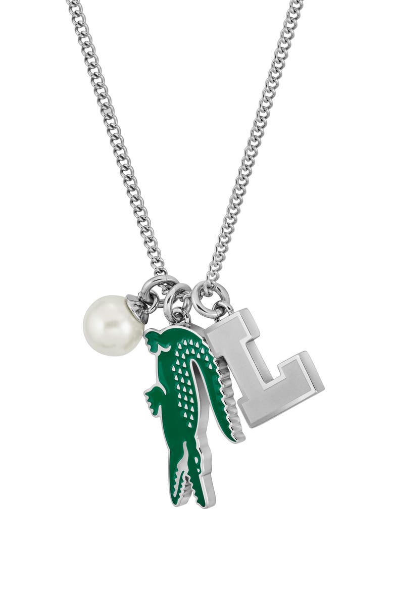 Men's Umpire Necklace, Alternate, color, SILVER