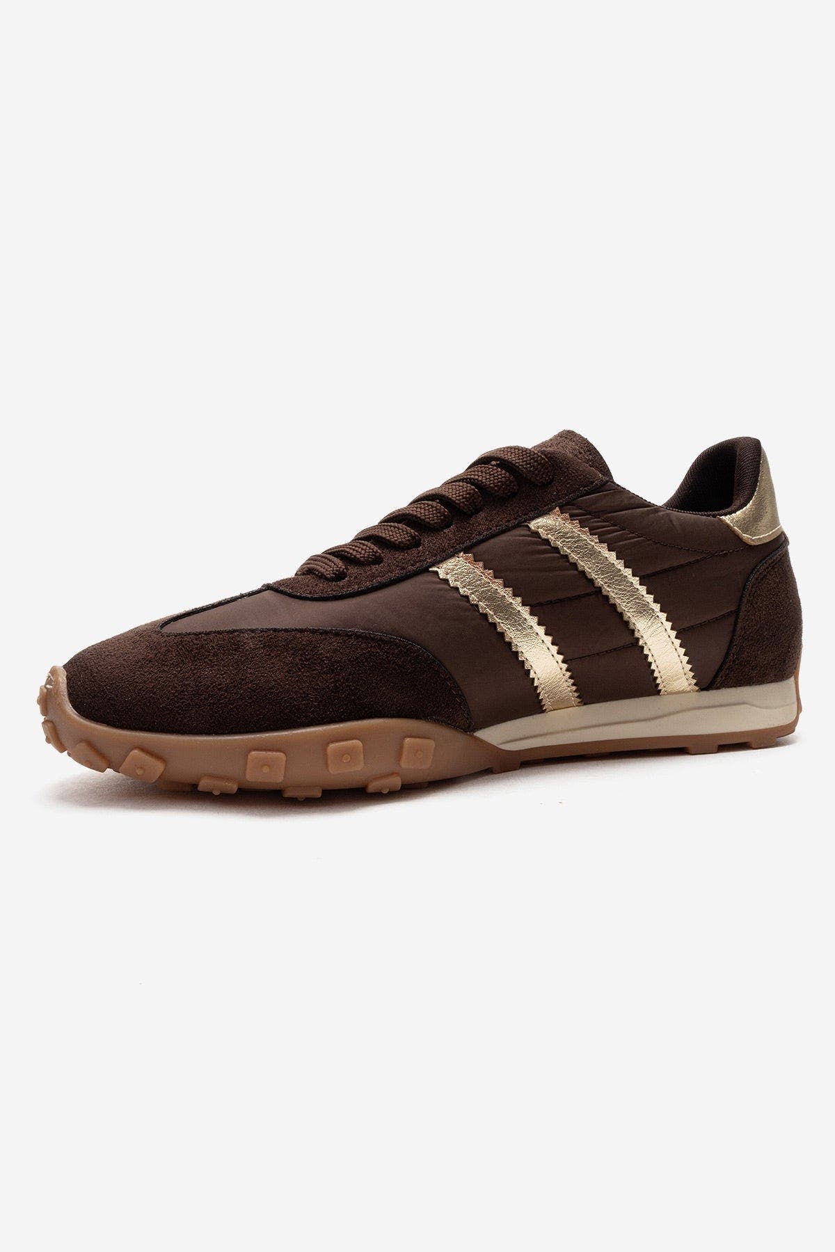 Flux Sneaker, Alternate, color, Brown Suede