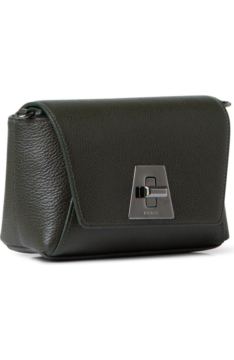 Akris Little Anouk Calfskin Crossbody Bag, Alternate, color,
