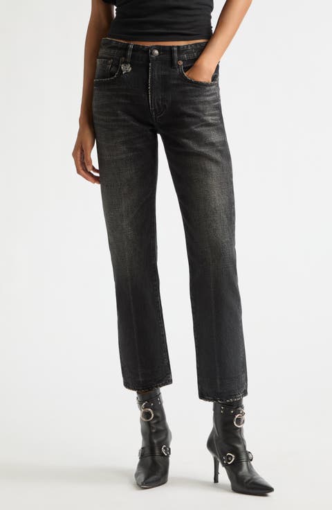 Romeo Distressed Straight Leg Jeans