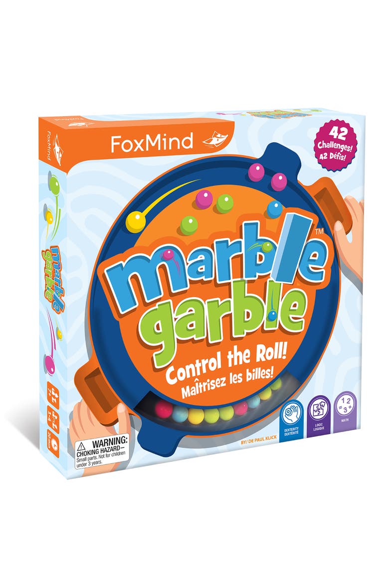 Marble Garble Family Dexterity Game, Main, color, Multicolored