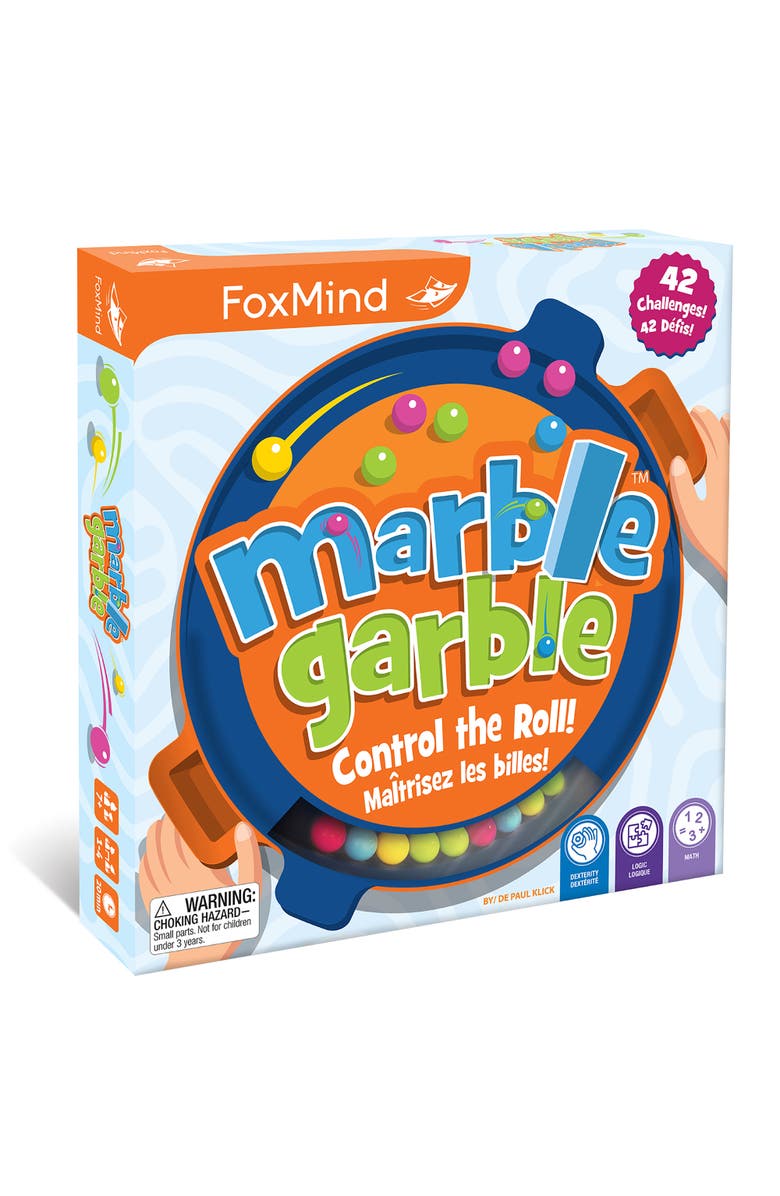 FoxMind Marble Garble Family Dexterity Game, Main, color,