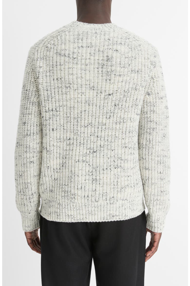 Super Space Dye Wool Sweater, Alternate, color, H WHITE