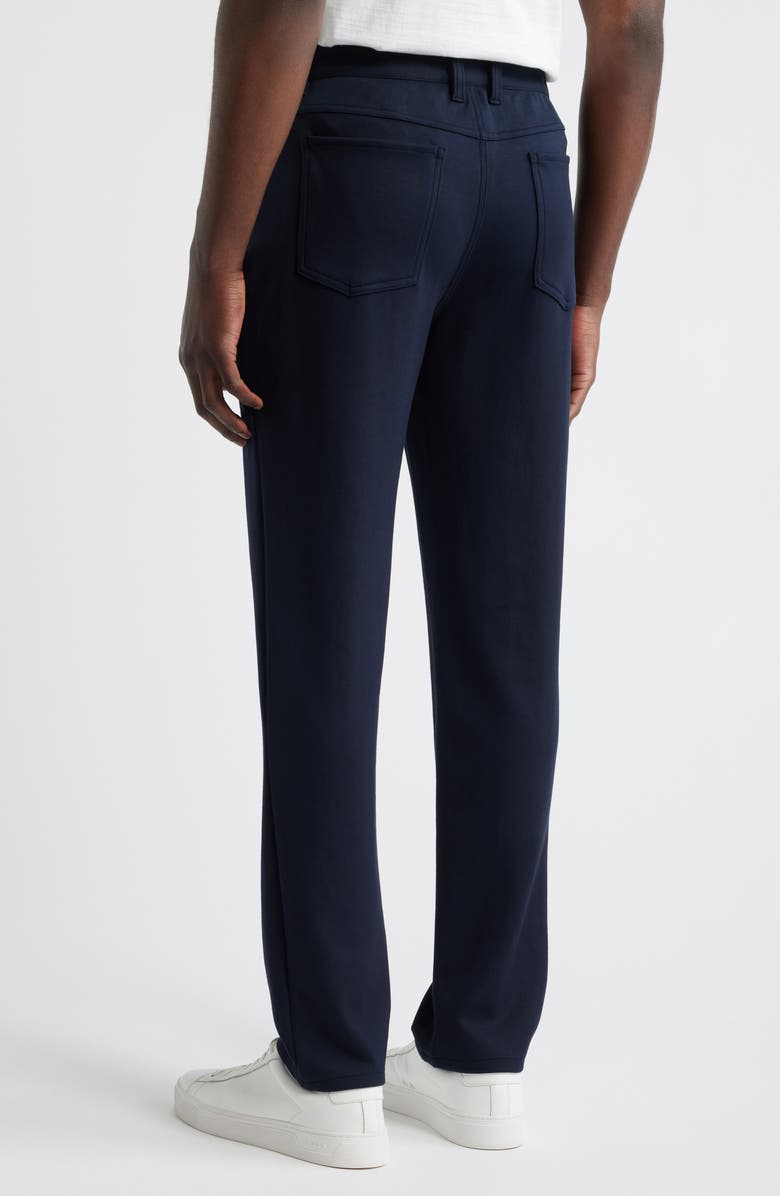 Bugatchi Soft Touch Five Pocket Pants, Alternate, color, Navy
