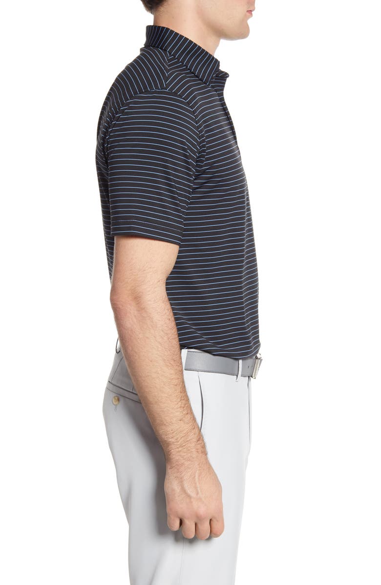 Peter Millar Crafty Stripe Stretch Polo, Alternate, color, 