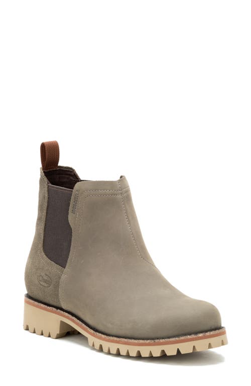 Chaco Fields Waterproof Chelsea Boot In Smoke