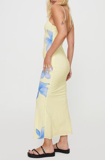 Katrine Flower Sleeveless Maxi Dress