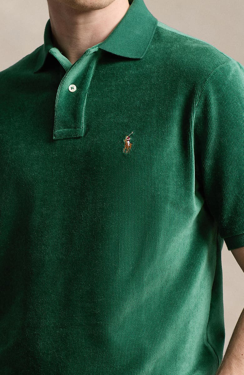 Polo Ralph Lauren Cotton Knit Corduroy Polo, Alternate, color, 