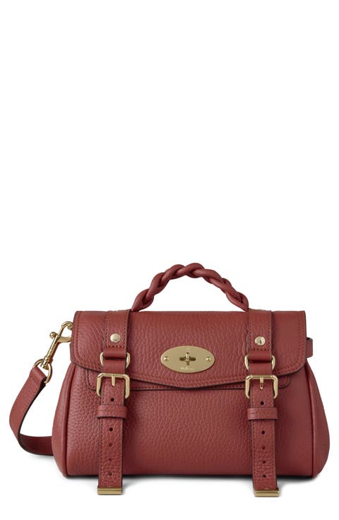 Mini Alexa Leather Satchel