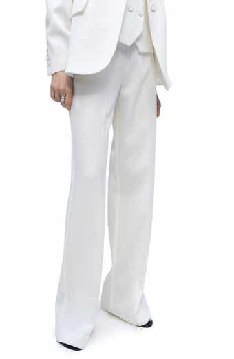 MANGO Wide Leg Suit Pants