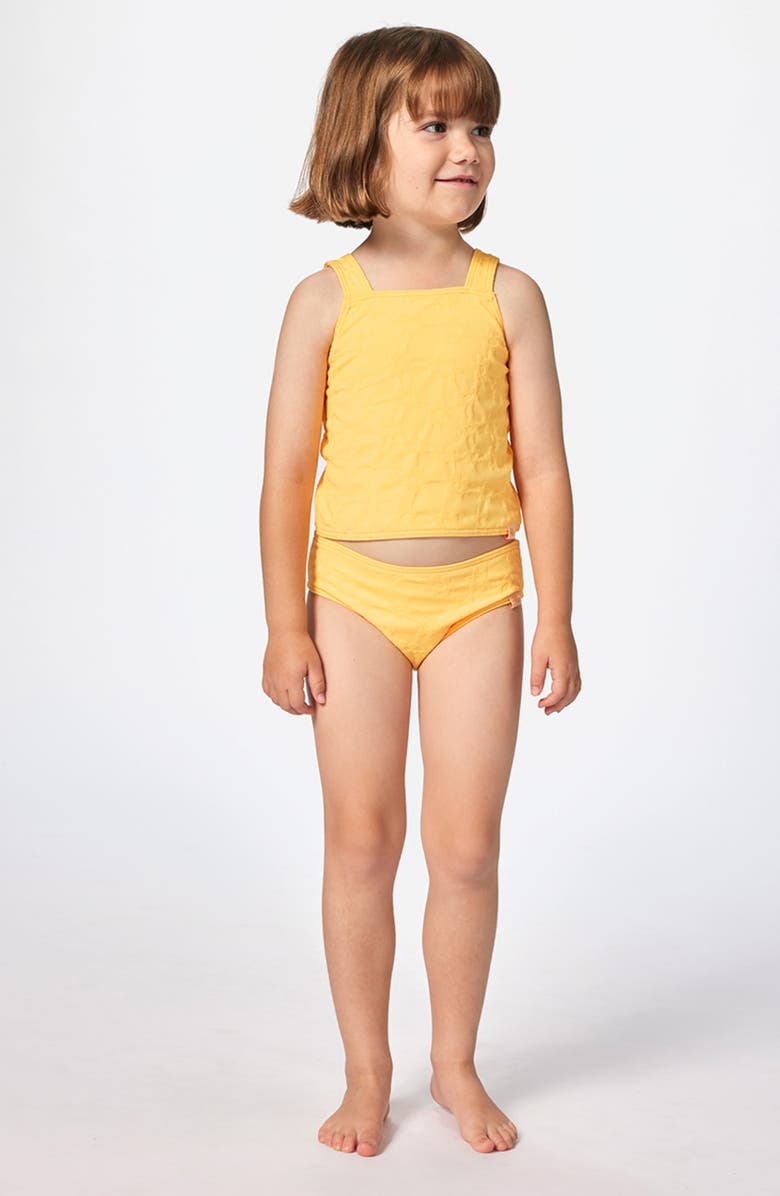 Rip Curl Kids' Rainbow Tide Tankini Two-Piece Swimsuit, Alternate, color, Mango