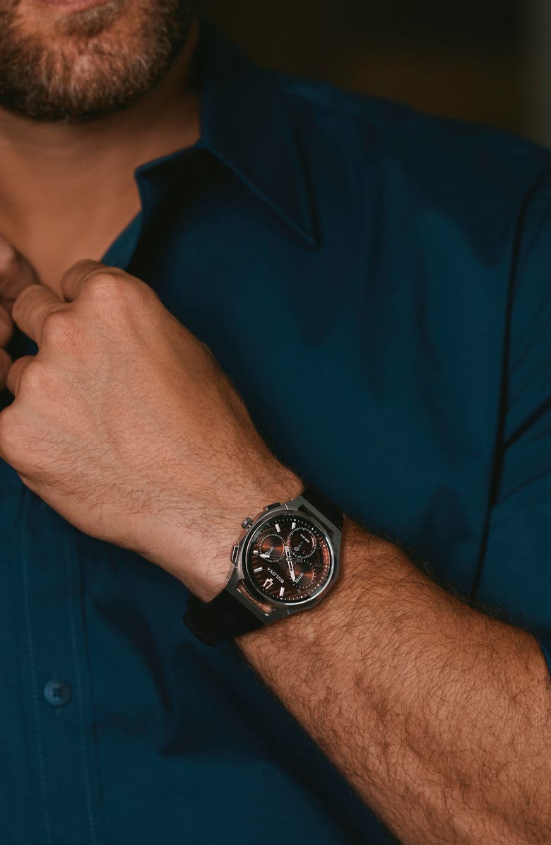 BULOVA CURV Progressive Chronograph Watch Set, 41.5mm, Alternate, color,