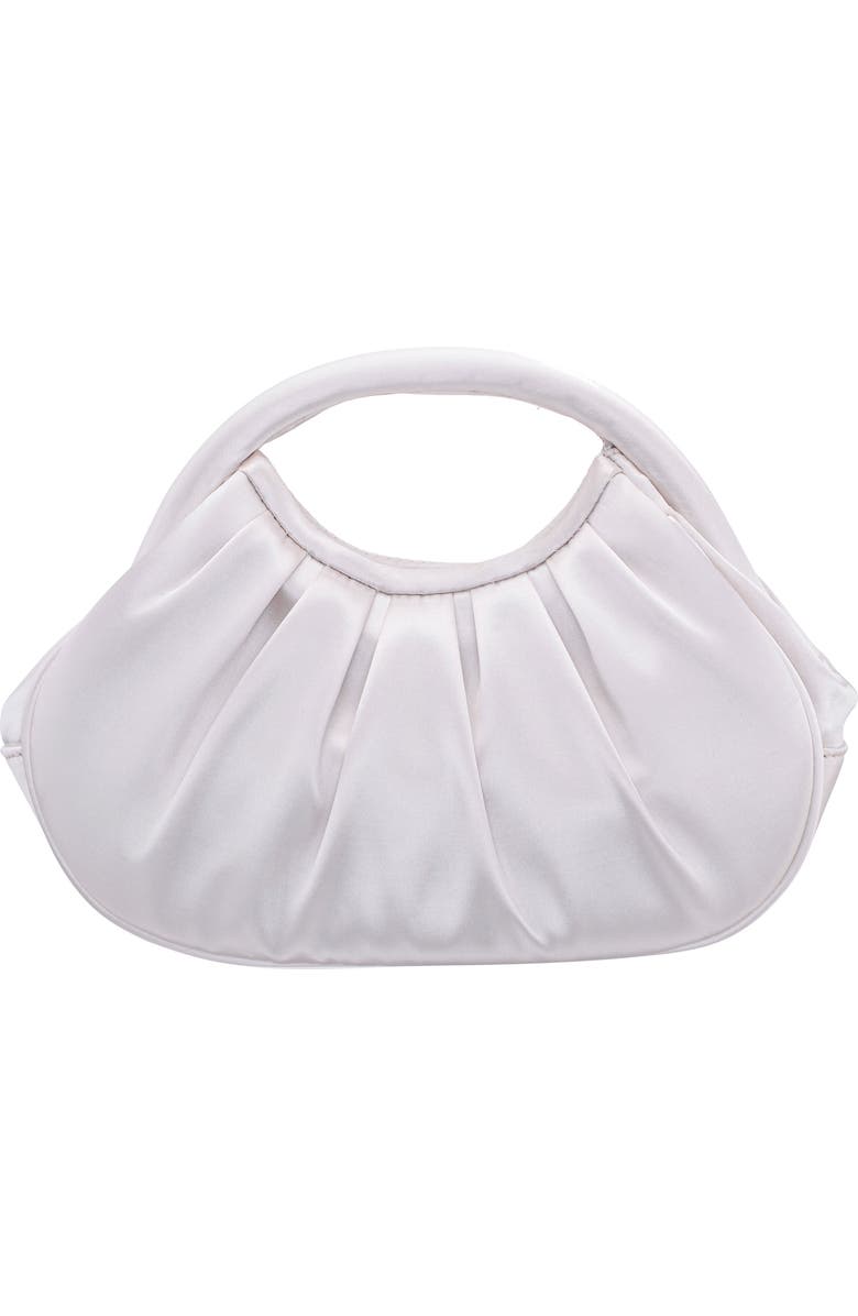 Nina Bren Top Handle Bag, Alternate, color, Ivory