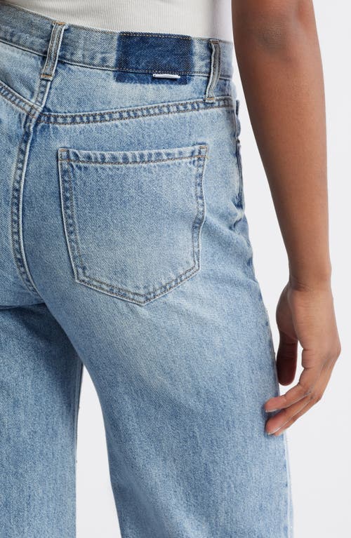 Daze Soho High Rise Ankle Flare Jeans In All Mine Vintage In Blue