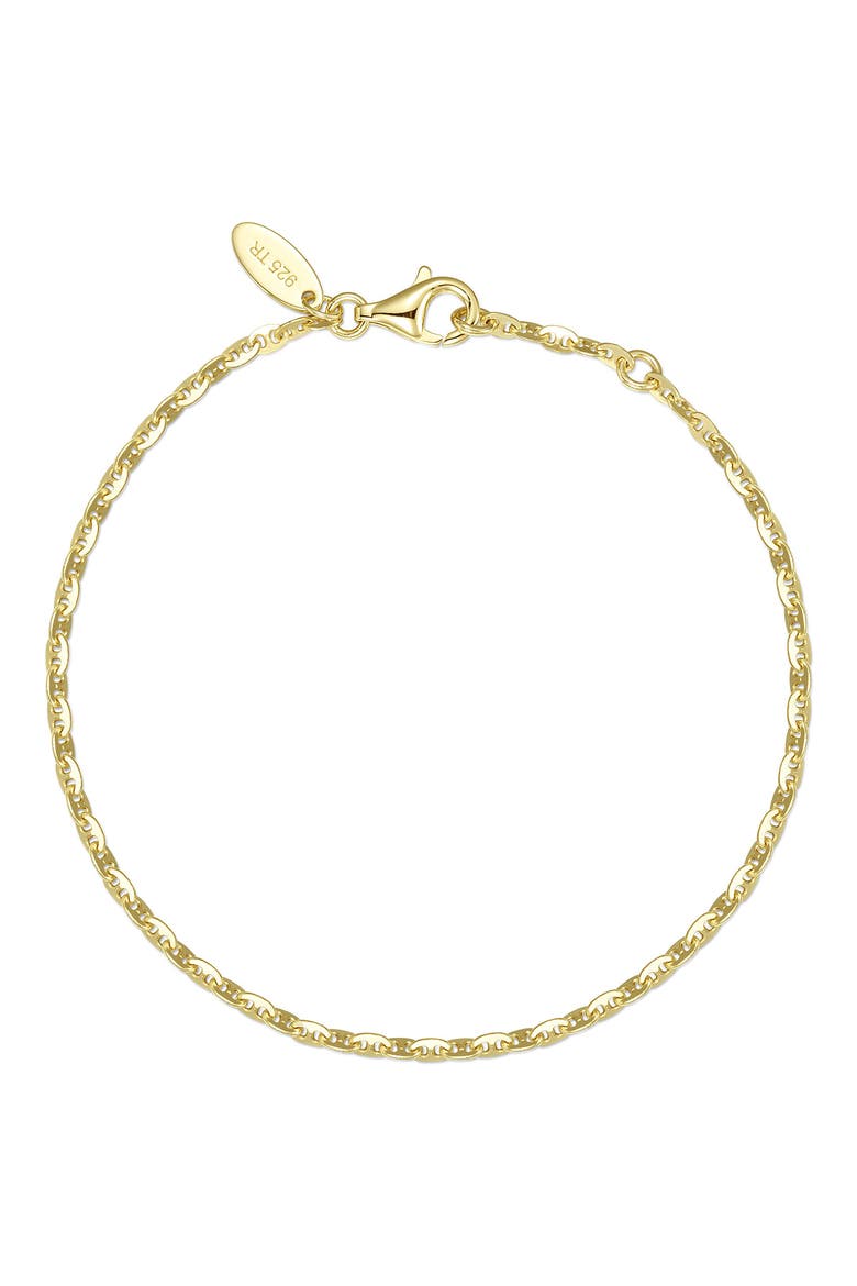 Small Lucy Chain Bracelet, Main, color, GOLD