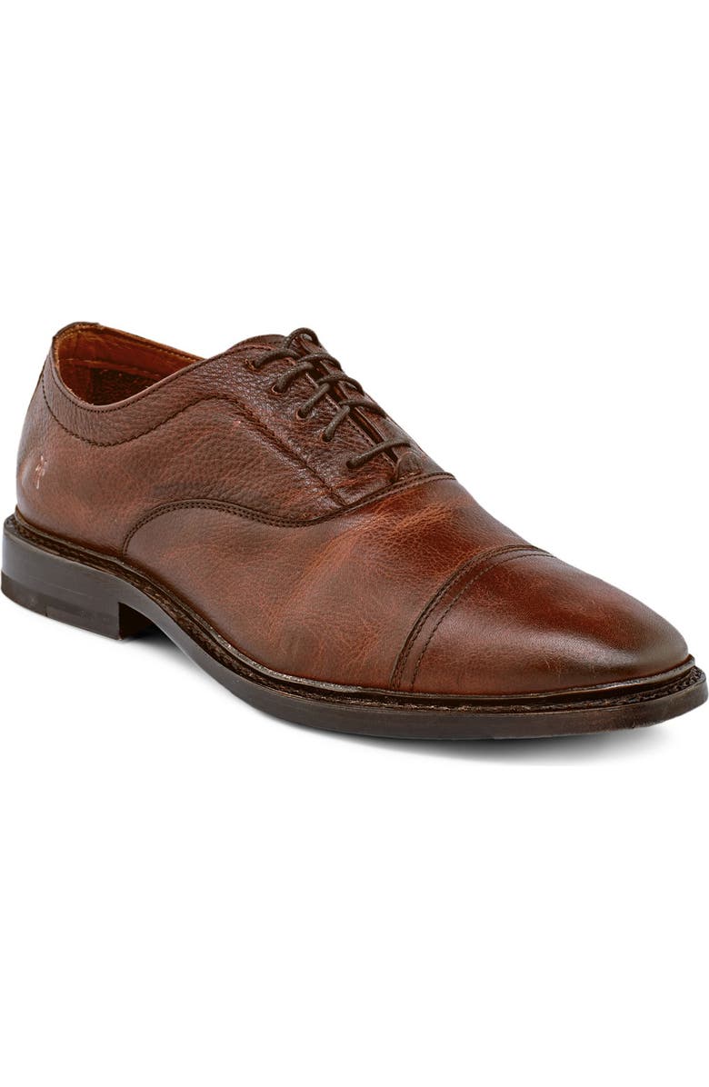 Frye Paul Bal Cap Toe Oxford, Main, color, Walnut