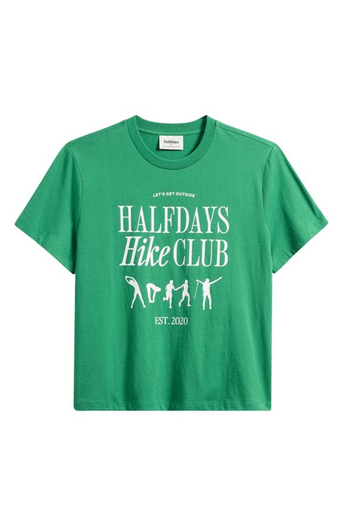 Halfdays Graphic T-shirt In Verdant