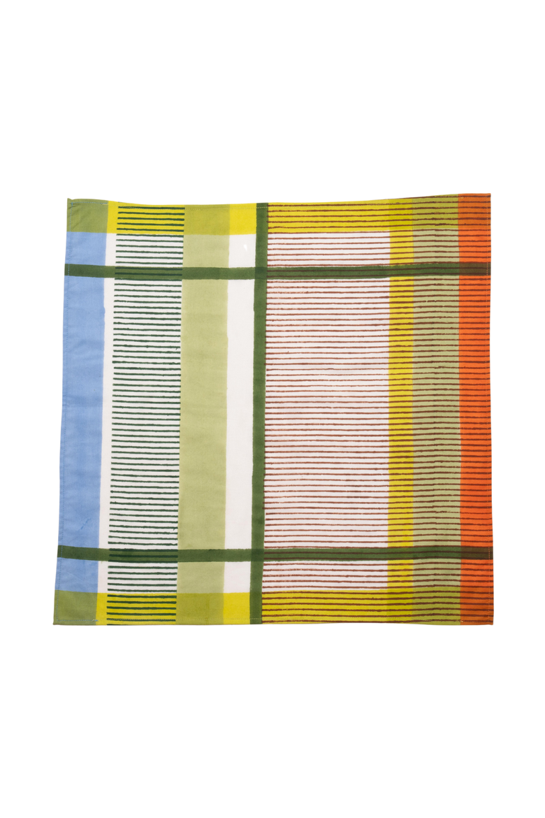 Modernist Striped Napkins - Set of 4, Main, color, Multicolor