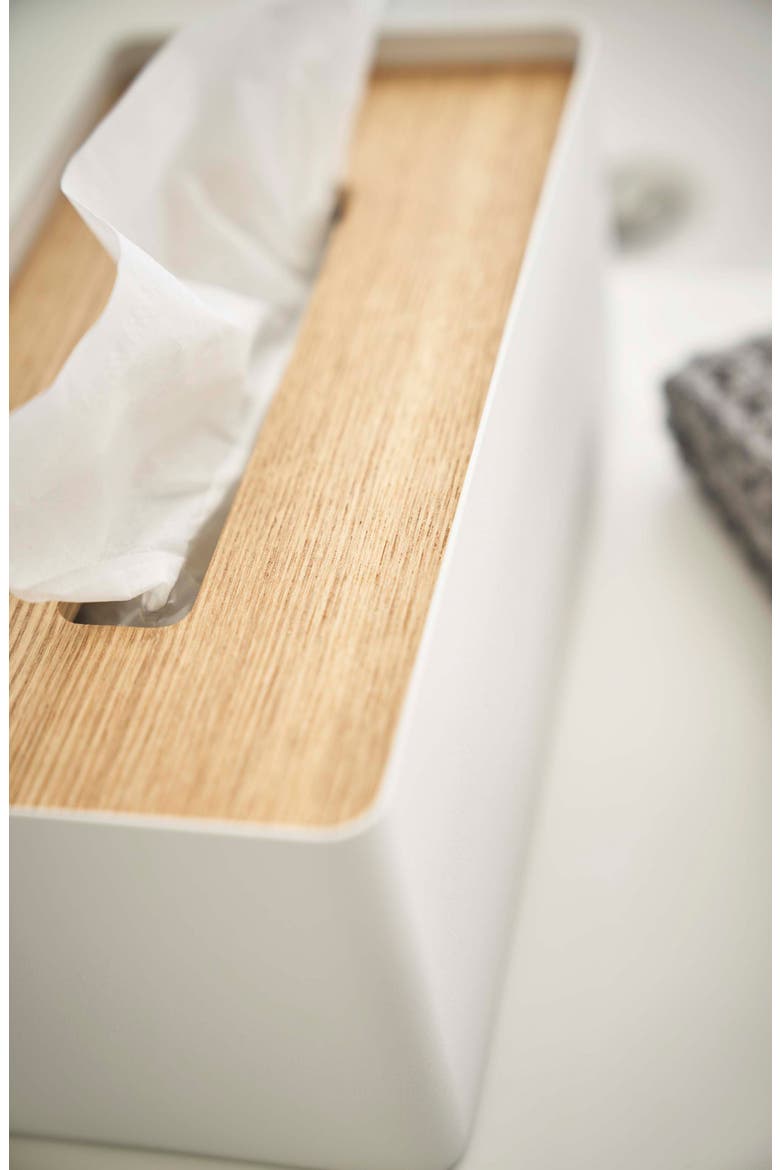 Standard Rectangular Tissue Box Case, Alternate, color, ASH