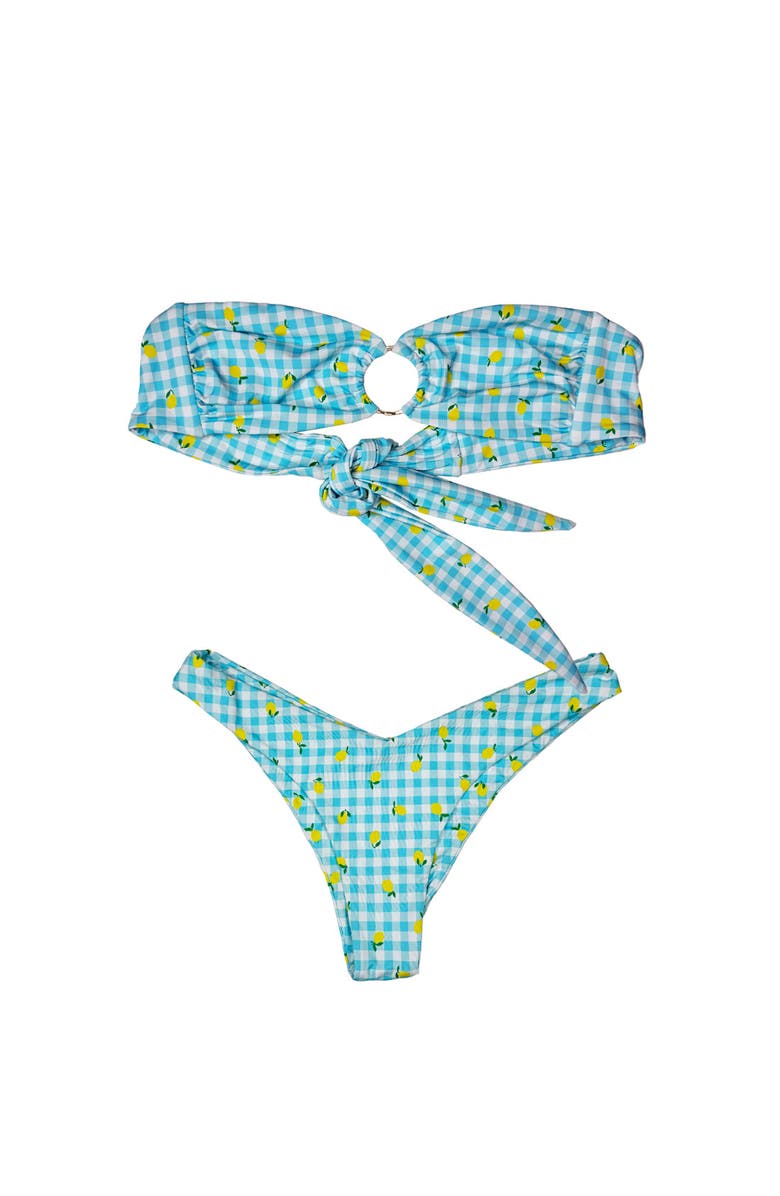 Beach Bunny Swimwear Limoncello Spritz Tango Bottom, Alternate, color, Limoncello