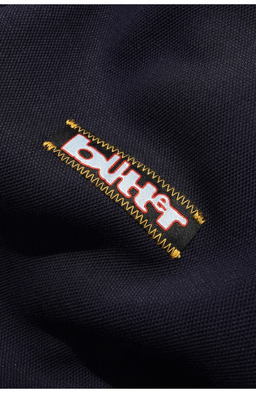 Butter Goods Warped Track Jacket In Blue