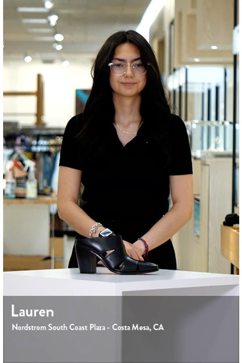 Aimie Square Toe Mule video