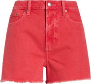 DAZE Troublemaker Fray Hem Shorts